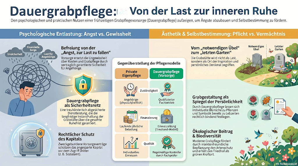 Dauergrabpflege - von der Last zur inneren Ruhe